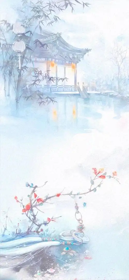 data181211雪景系列温暖全面屏手机壁纸