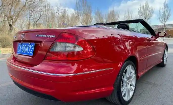 奔驰 clk级 2006款 clk 200k 敞篷跑车