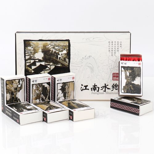 火柴江南水乡10盒装怀旧文艺老式火柴个性创意时尚迷你小火柴包邮