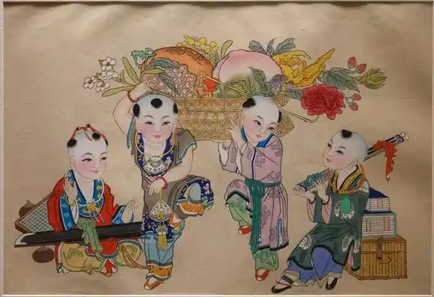 中国四大木版年画——天津杨柳青年画