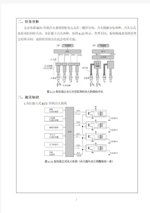 无分电器点火系统