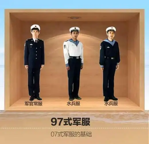 1997年香港回归时首先在驻港部队试穿,称为97式军服