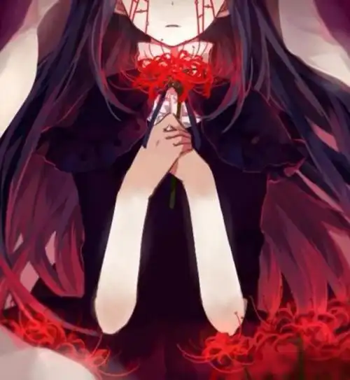 曼珠沙华古风头像 动漫图片_头像图片_扣扣乐园