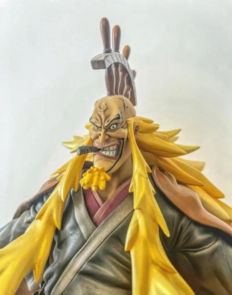 popmax金狮子赏析 作为海贼王剧场版的最终boss金狮子史基,可以说mh