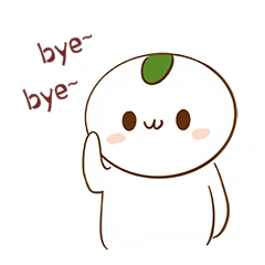 聊天常用挥手再见的表情