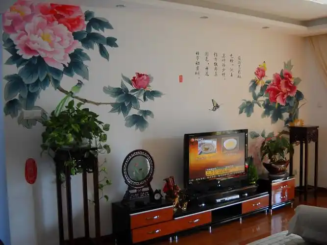 手绘墙画图片大全创意