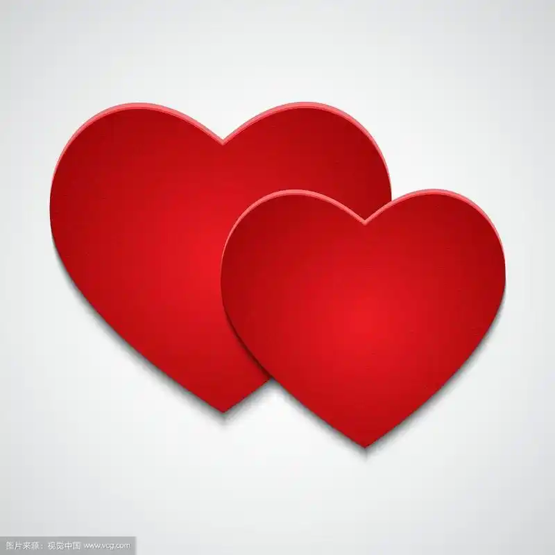 两颗红心
