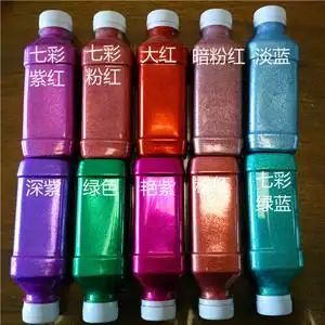 珍珠漆爆闪银钻石漆改色装酷车七彩闪粉漆糖果大片闪光漆汽车摩托