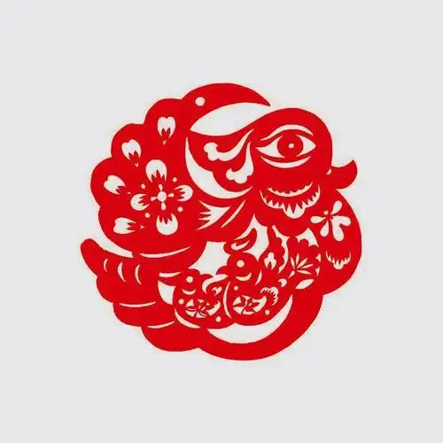 中国民间民俗艺术剪纸刻纸动物篇