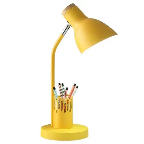 北欧台灯学习专用无频闪护眼书桌学生笔筒ins阅读台灯(护眼灯