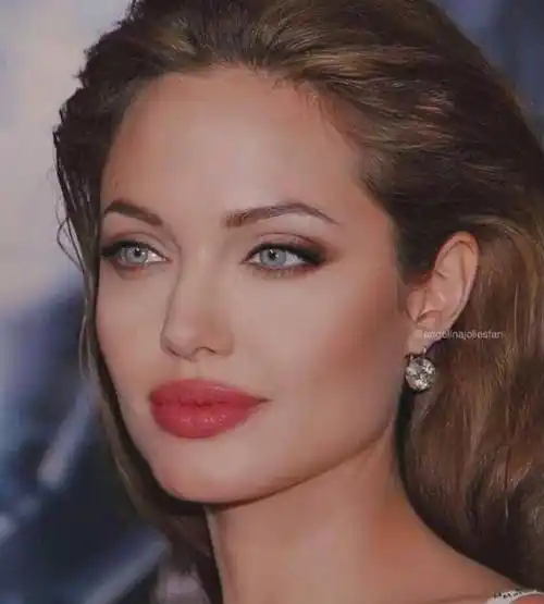 各国方脸女神,国外有安吉丽娜朱莉,国外有金泰梨,中国有周海媚_女明星