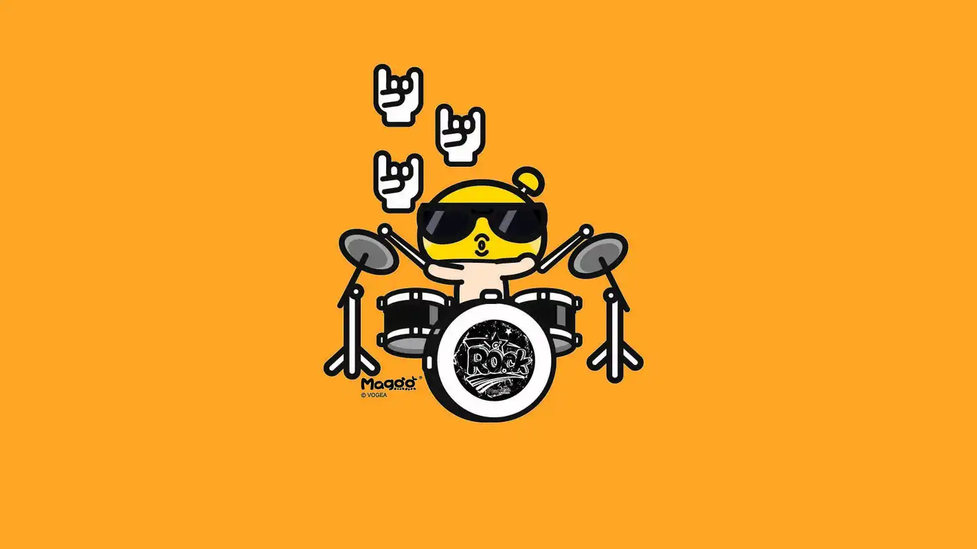 首页 桌面壁纸 卡通动漫 蘑菇点点时尚音乐系列壁纸第二辑