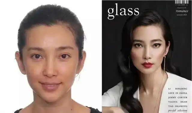 女人为什么要化妆看完11张女明星妆前妆后对比图你就明白了