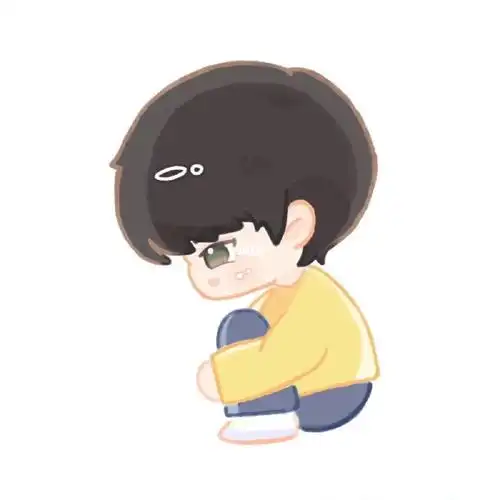 累了蹲下抱抱自己