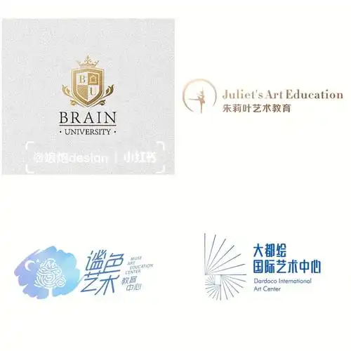 者记住才是一个logo的价值-#藝術詏計  #藝術教育  #培训学校logo设计