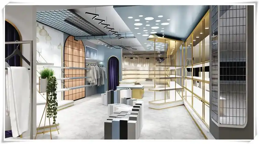 合肥商场商铺装修,精致的商铺设计,抓住顾客的眼球