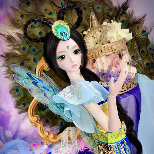 第九季新品叶罗丽娃娃时希公主时间孔雀茉莉仙子洋娃娃娃娃
