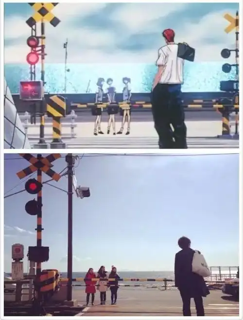 充满青春回忆的动漫《灌篮高手》曾在这里取景,现在作为拍照地非常有