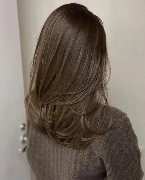 秋冬雾感冷色系茶棕色