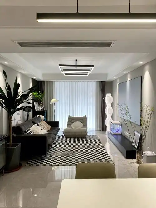 一家三口6969住进现代简约风格的家