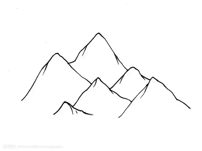 儿童怎么画喜马拉雅山