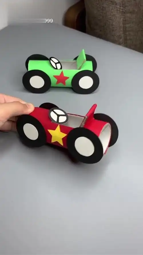 简单漂亮的小汽车手工手工 致敬爱国季-母婴亲子视频-搜狐视频