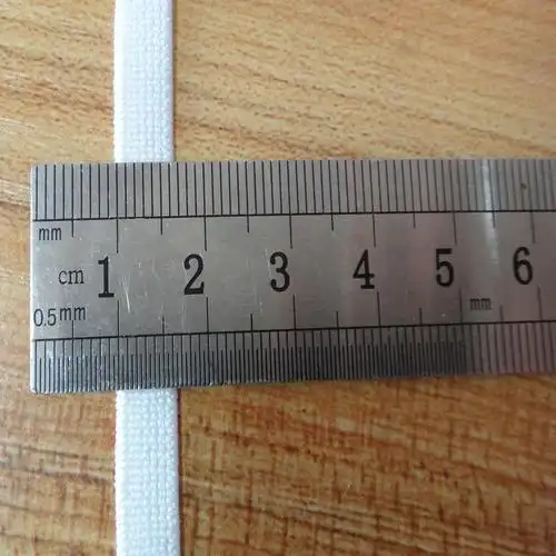 丝光松紧带0.6厘米宽白货厂家直销现货全网最低价服装辅料规格齐