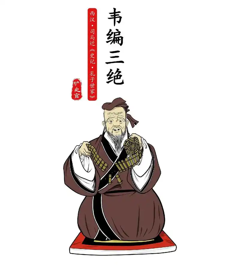 孔夫子2573岁生日快乐.更多详细内容请看《铲史官漫画中国史 - 抖音