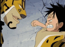 路飞打人 - 斗图表情包 - 金馆长表情库 - 真正的斗图网站 - pkdoutu.