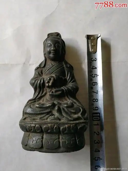 0001 品种: 铜像/铜佛像-铜像/铜佛像 属性: 观音铜像,元明清