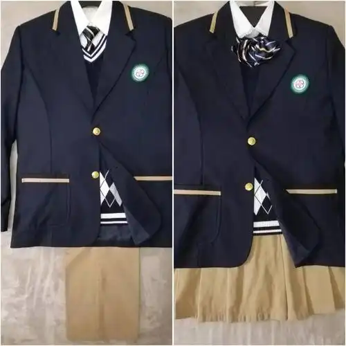 学校指定上海师范大学附属闵行第三中学正装校服校服