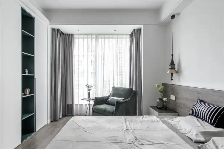 102平现代简约风卧室装修效果图