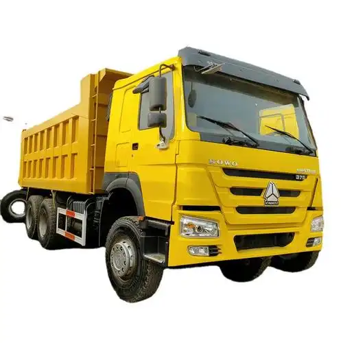 出口豪沃自卸卡车 二手自卸翻斗车 重型howo6x4双桥自卸车 375马