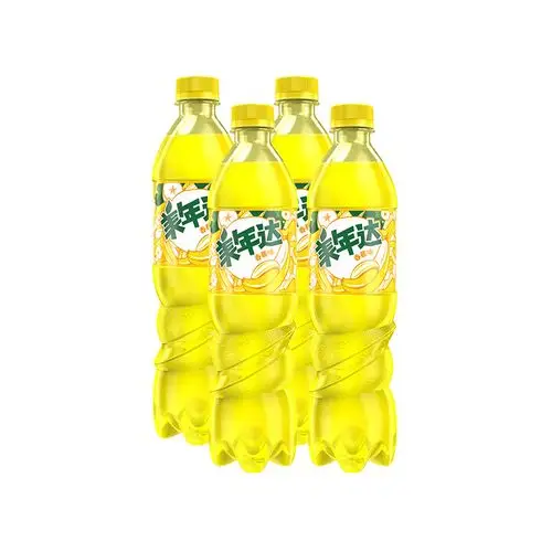 美年达mirinda 香蕉味瓶装600ml*6 百事公司出品