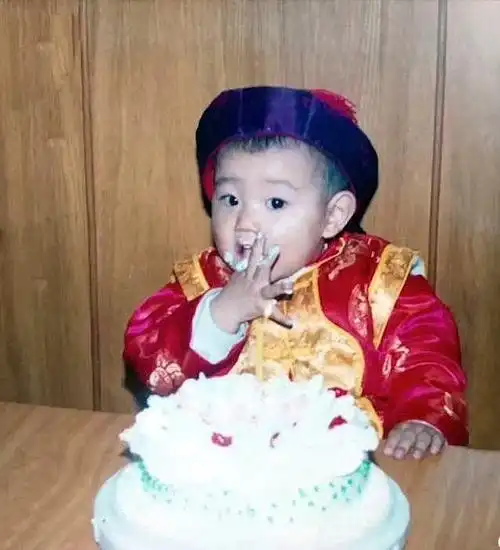 三小只童年照,真是萌萌哒