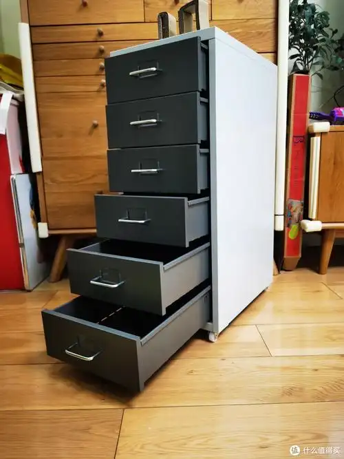 桌面改造篇三桌下储物空间扩容199元宜家helmer海尔默金属抽屉柜