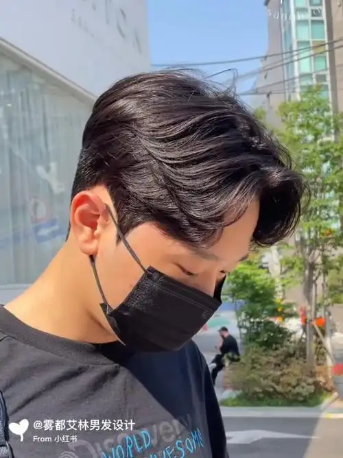 男生烫发  重庆烫发 重庆染发 重庆理发店 男生烫发发型 男士发屯