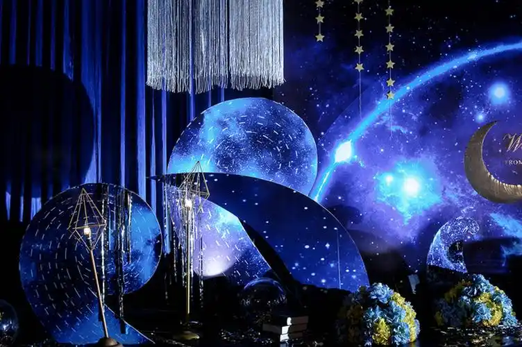 明明仔婚庆-西式主题创意婚礼《星空》