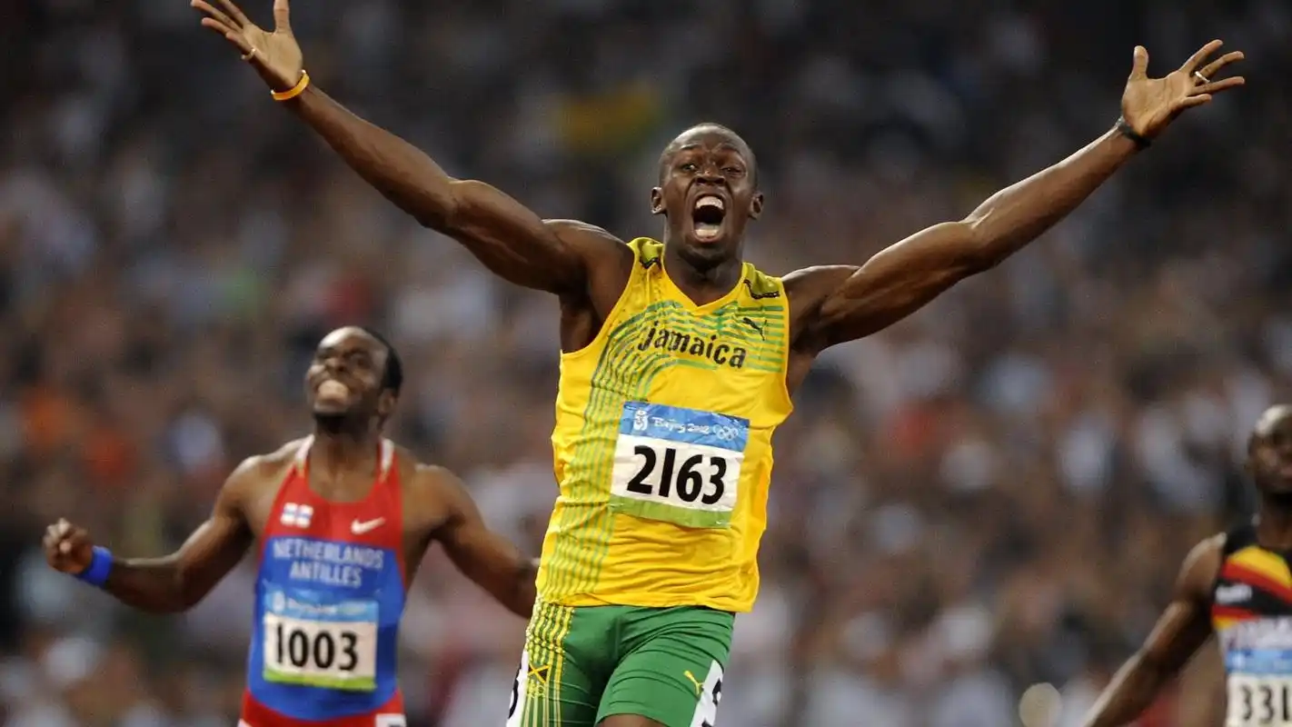 男子百米世界纪录