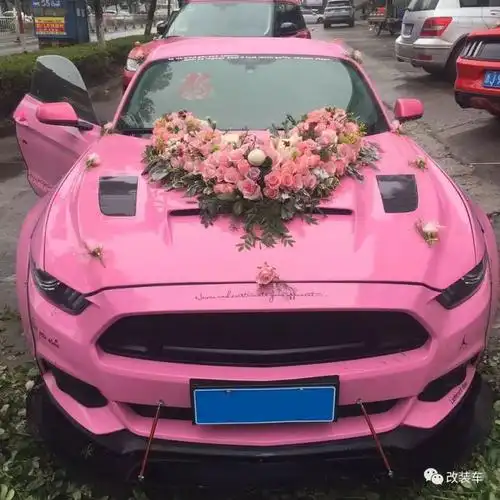 昨天差点"起飞"的粉色野马,没想到却诠释了改装车的浪漫之处!