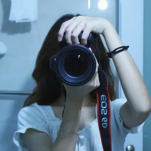 我和镜头的故事|摄影师专用头像|女生头像2034期