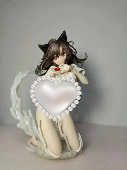 美少女 pure x shiko x milk 夜须奈绪猫耳 优质版 跪姿 盒装手办