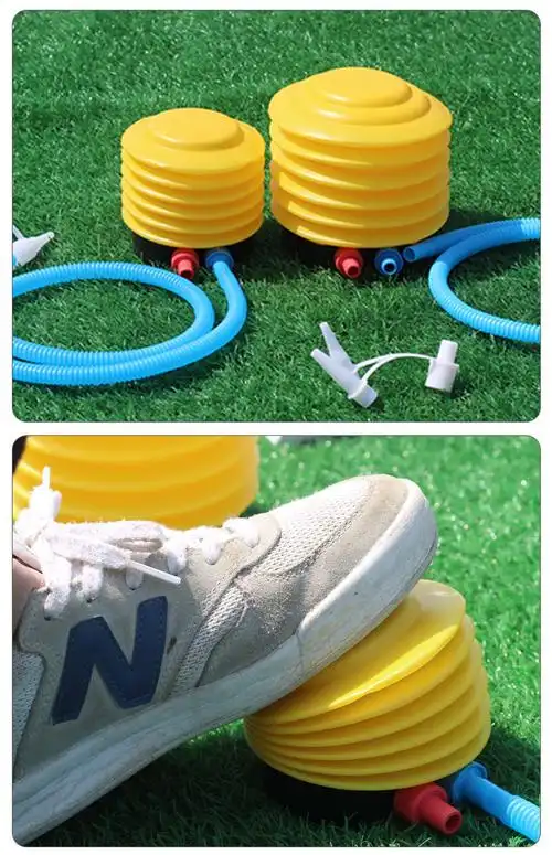 厂家脚泵打气筒充气泵脚踩气泵打气桶 脚踏充气筒10cm