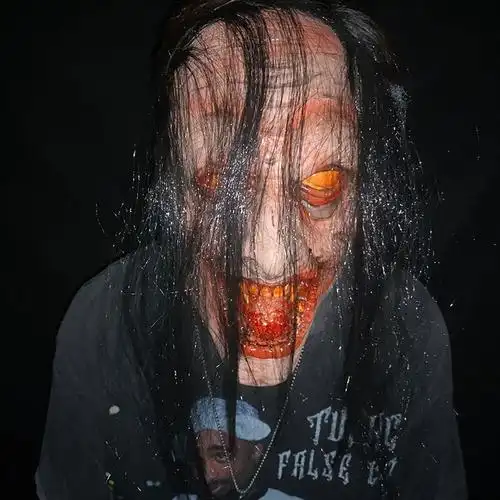 林中鸟万圣节恐怖面具鬼节鬼脸头套吓人搞怪鬼脸恶魔鬼屋派对装扮道具