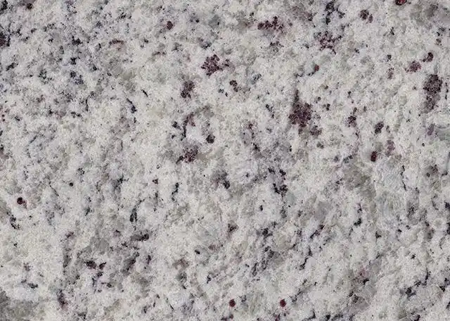 白玫瑰(花岗岩)石材介绍说明:石材纹理:颗粒状材质颜色:白色产    地