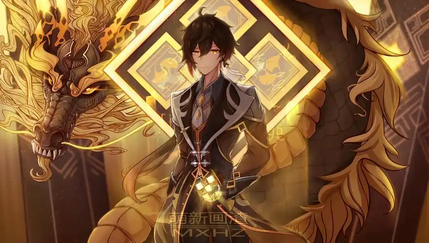 原神钟离帅气壁纸走量持续更新