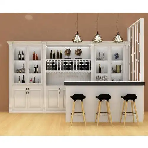 客厅吧台酒柜隔断柜家用酒柜架间厅柜屏风柜现代北欧简约时尚酒架