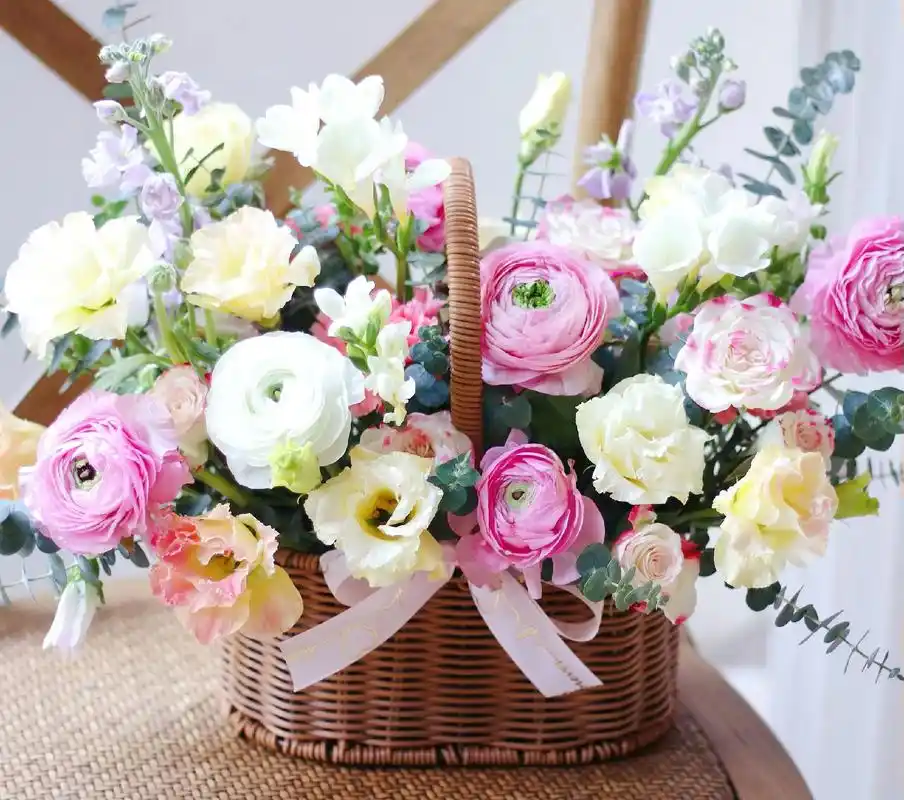 三八女神节花艺diy活动插花款式打样