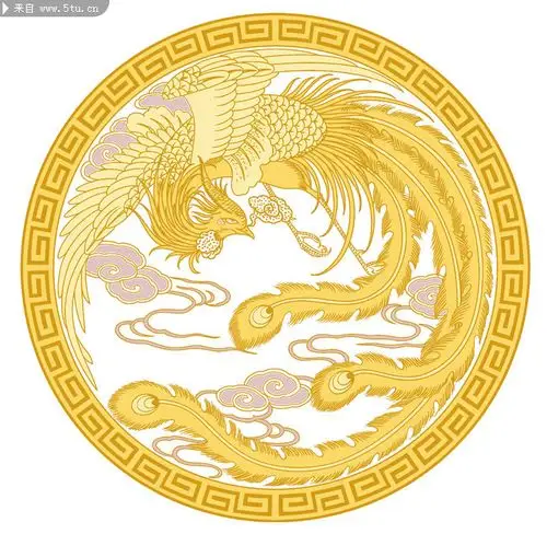 凤纹图片吉祥凤凰图案