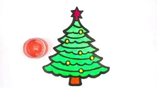 简笔画圣诞树简笔画圣诞树怎么画